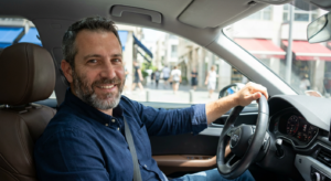 נהג רגוע לאחר טיפול בבעיית מצבר שנגמר מהר, עם שירותי דרך כל הארץ.