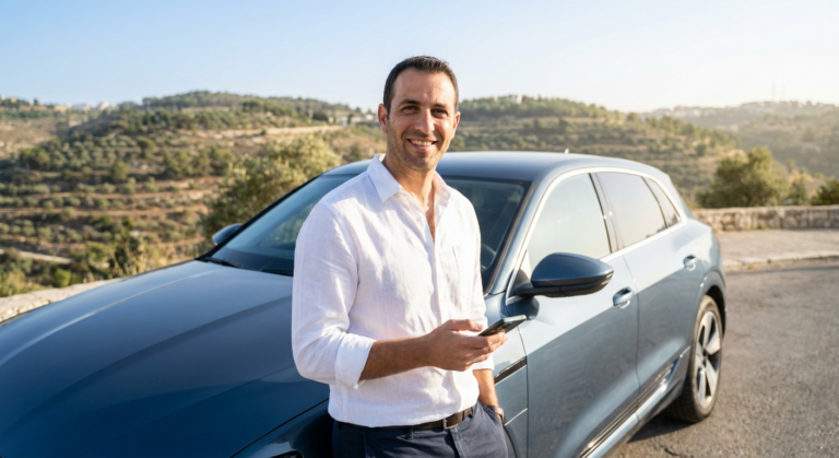 אקספנג G6 במבחן דרכים עם גיבוי של שירותי דרך ונתי כל הארץ.